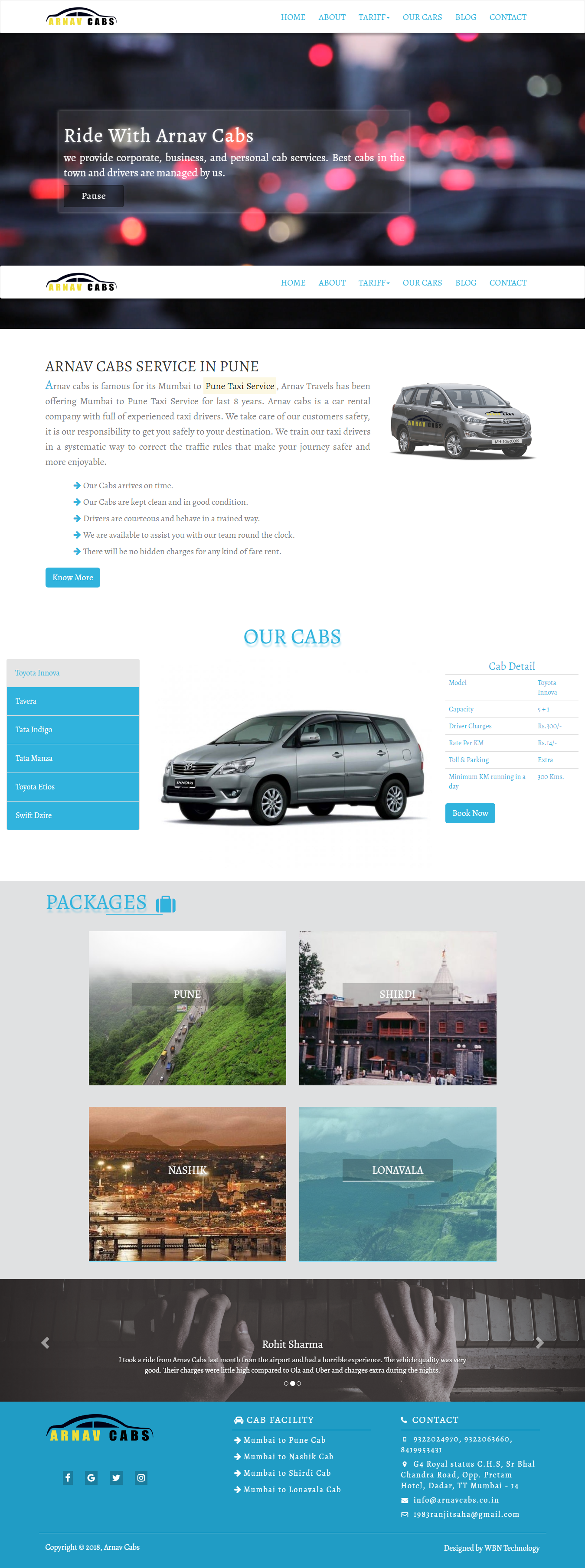 Arnav Cabs