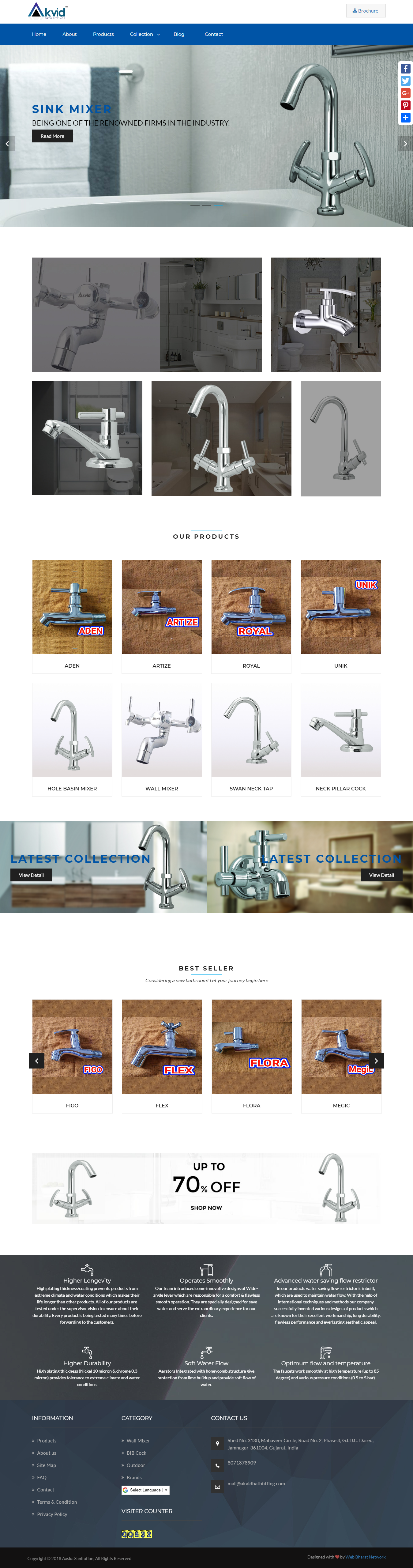 Akvid Bath Fittings