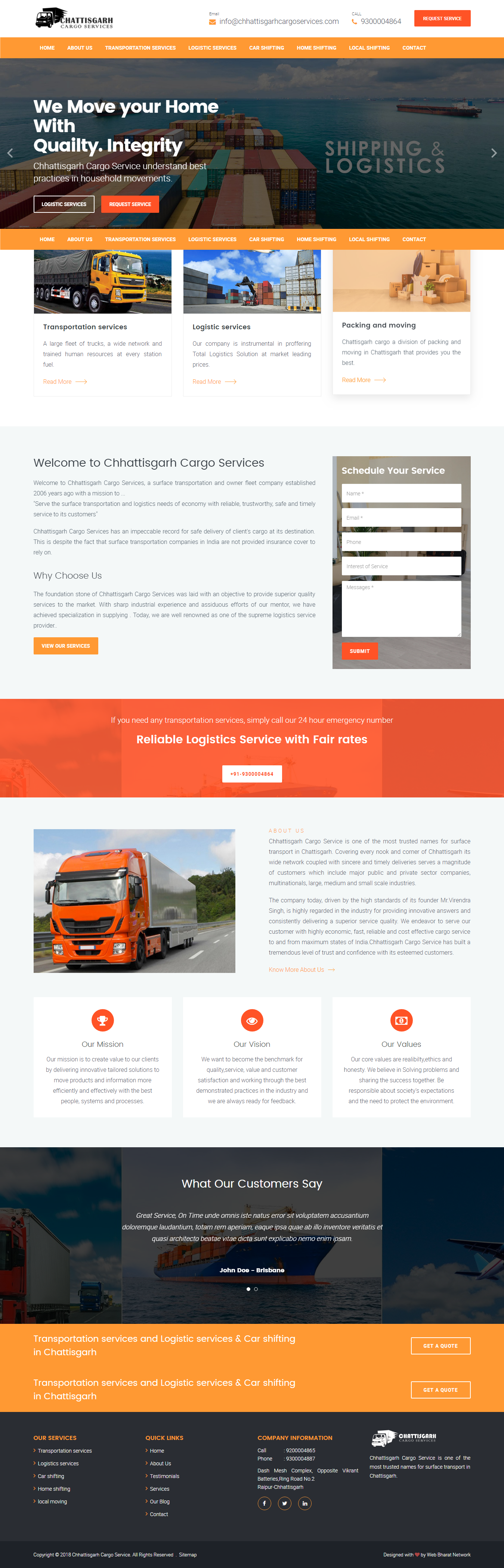 Chattisgarh Cargo Services